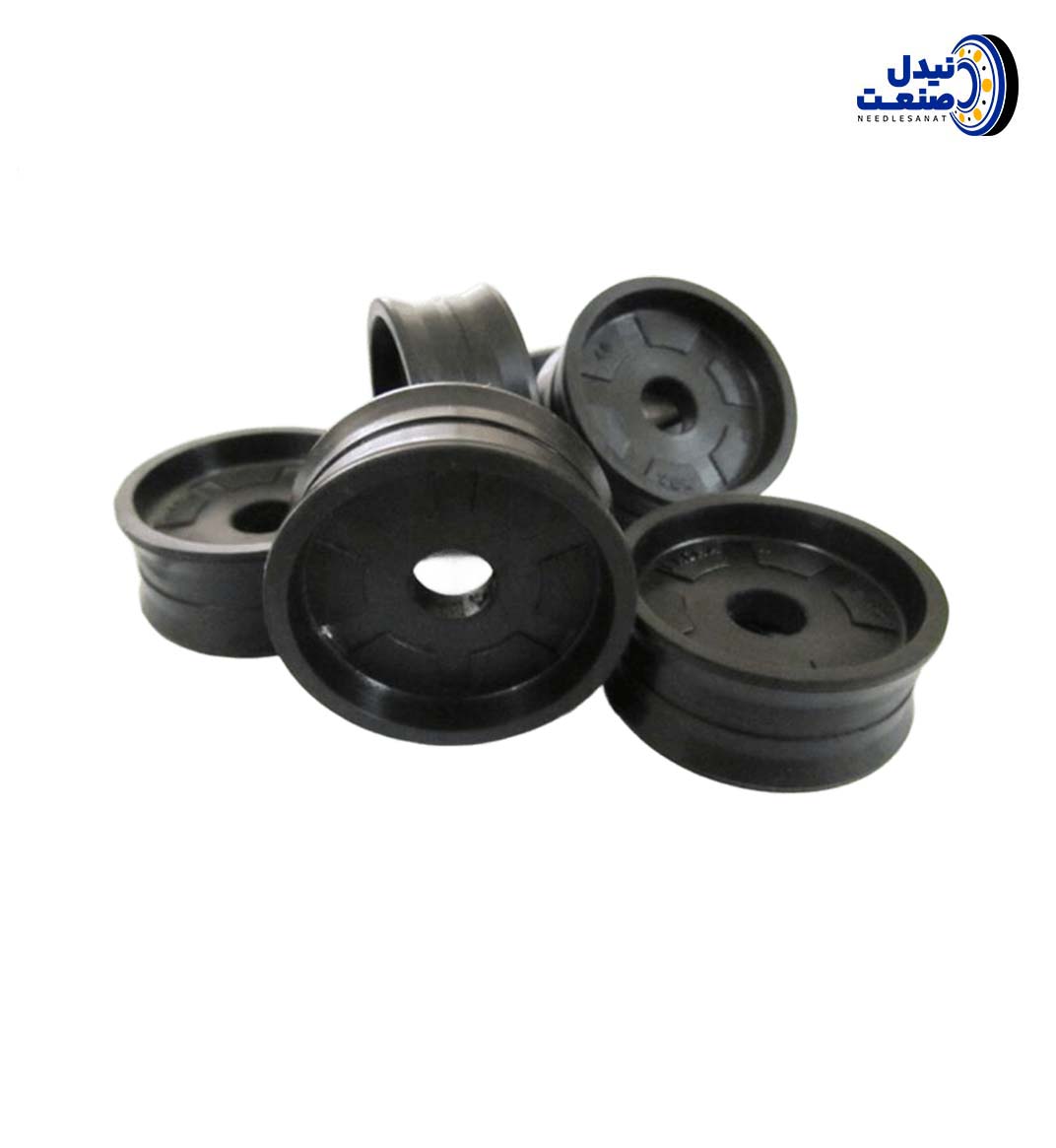 پکینگ لاستیکی کوچک دو طرفه فلز دار جک های پنوماتیک سایز 40