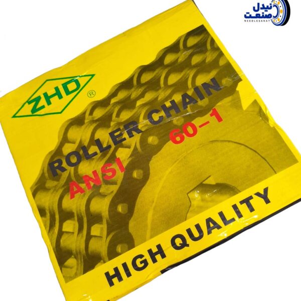 زنجیر صنعتی سایز 120 تک ردیفه برند ZHD